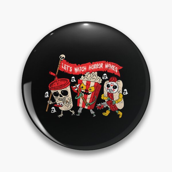 Item preview, Lets Watch Horror Movies Halloween Funny Ghost Skeleton designed and sold by GregoryPierce3.