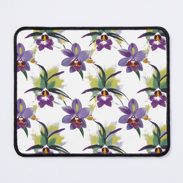 Item preview, Purple Orchid Garden Pattern designed and sold by Dream Garden.