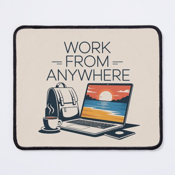 Item preview, Work From Not Office designed and sold by eMGi27Prints.
