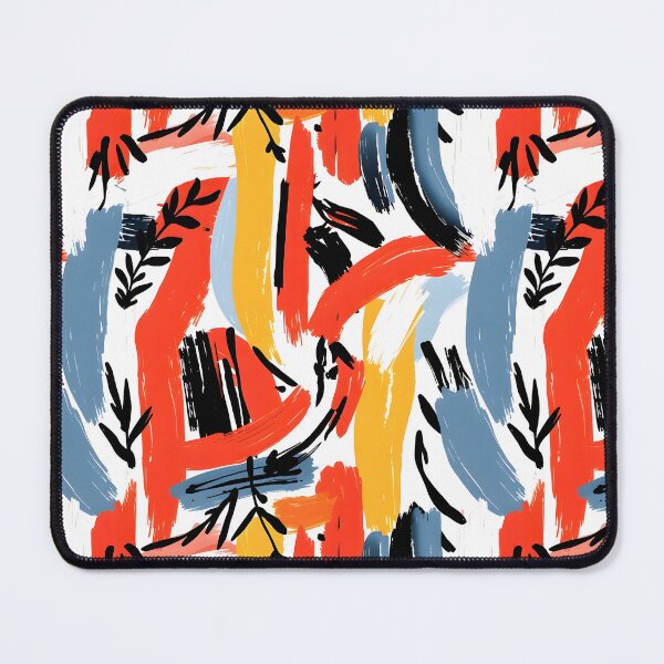 Item preview, Abstract Brush Stroke Art Pattern designed and sold by Dream Garden.