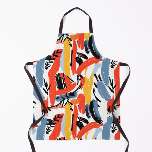 Item preview, Abstract Brush Stroke Art Pattern designed and sold by Dream Garden.