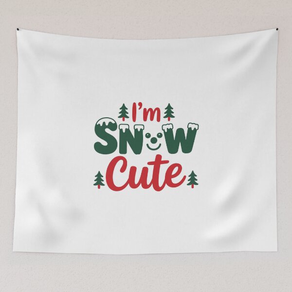 Item preview, I'm Snow Cute, Christmas quote, Happy new year, new beginning, lets forget the past, lets look to the future designed and sold by chipmuckdesignn.