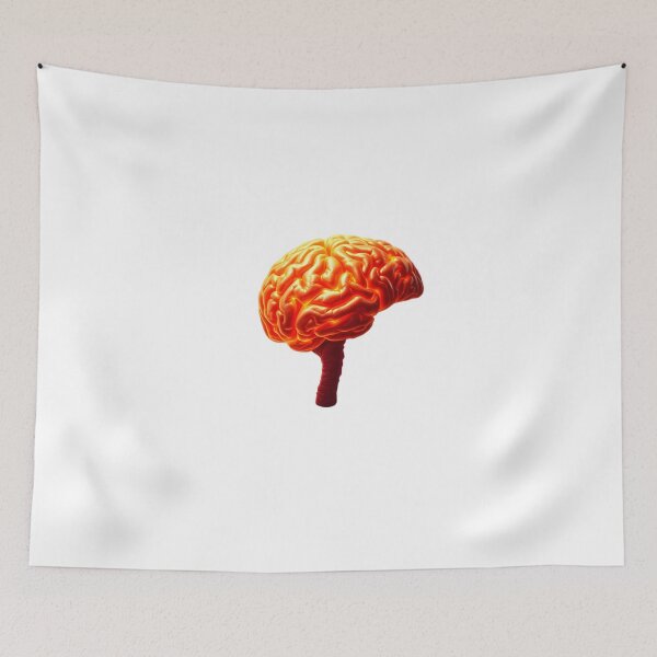 Item preview, Radiant Mind | Bioluminescent Brain Study designed and sold by Maldives-Art.