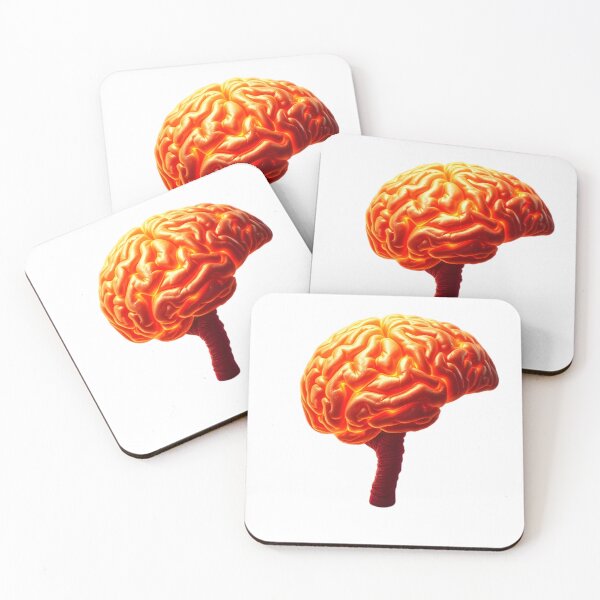 Item preview, Radiant Mind | Bioluminescent Brain Study designed and sold by Maldives-Art.