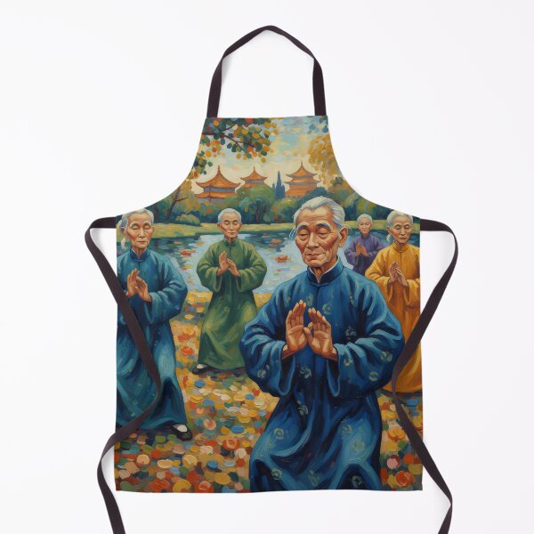 Item preview, Tai Chi in the park (Autumn) designed and sold by HofTao.