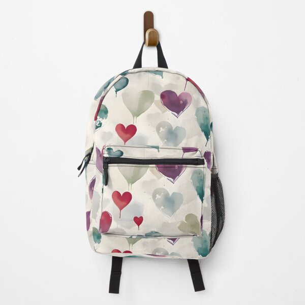 Item preview, Pastel Watercolor Hearts Pattern designed and sold by Dream Garden.