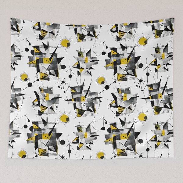Item preview, Urban Grunge Abstract Geometry Pattern designed and sold by Dream Garden.