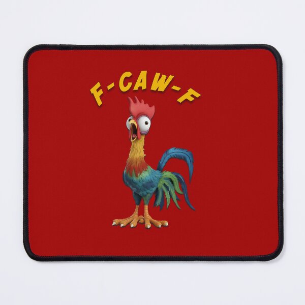 Item preview, Funny rooster says f**k off hei-hei rooster f-caw-f #funny T-shirt design quote designed and sold by ZenDesigner.