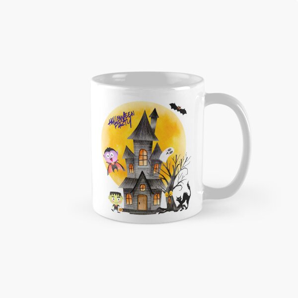 Item preview, Halloween Party in a Fun House Where it is Haunted. designed and sold by Dinasshop.