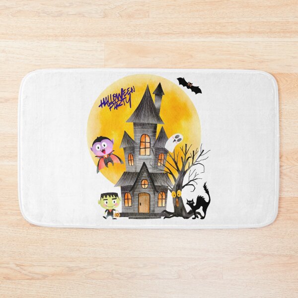 Item preview, Halloween Party in a Fun House Where it is Haunted. designed and sold by Dinasshop.