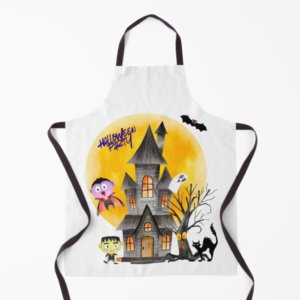Item preview, Halloween Party in a Fun House Where it is Haunted. designed and sold by Dinasshop.