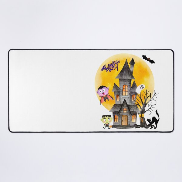 Item preview, Halloween Party in a Fun House Where it is Haunted. designed and sold by Dinasshop.