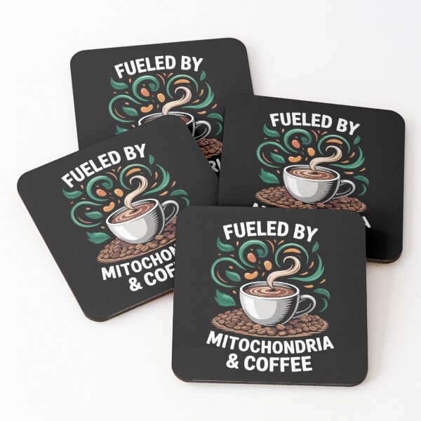 Item preview, Biology Teacher Science Fueled By Mitochondria Coffee  designed and sold by NeomiStoreSS.