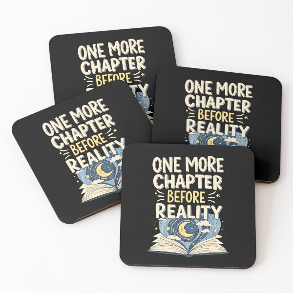 Item preview, One More Chapter Before Reality | Late Night Reading Book Lover designed and sold by VinsendDraconi.