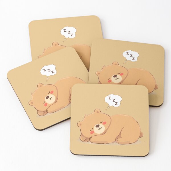 Item preview, Cozy Bear Sleeping designed and sold by LazyBearCo.