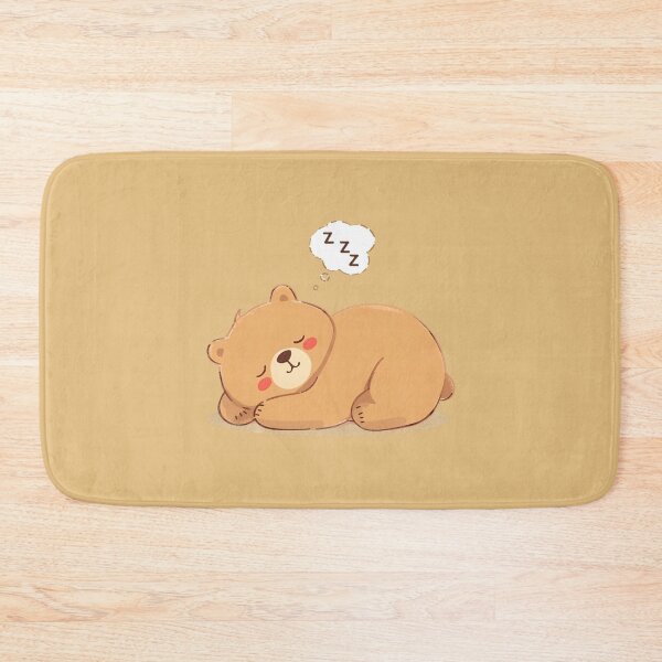 Item preview, Cozy Bear Sleeping designed and sold by LazyBearCo.