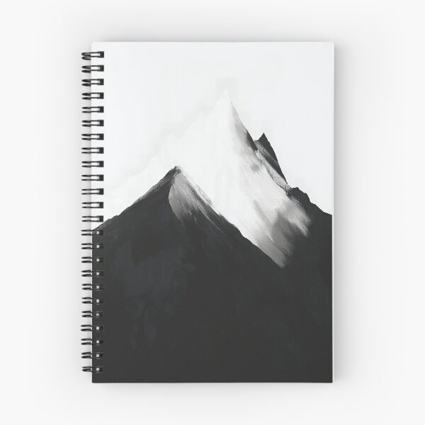 Item preview, Monochrome Abstract Mountain Peak designed and sold by Nytheris.
