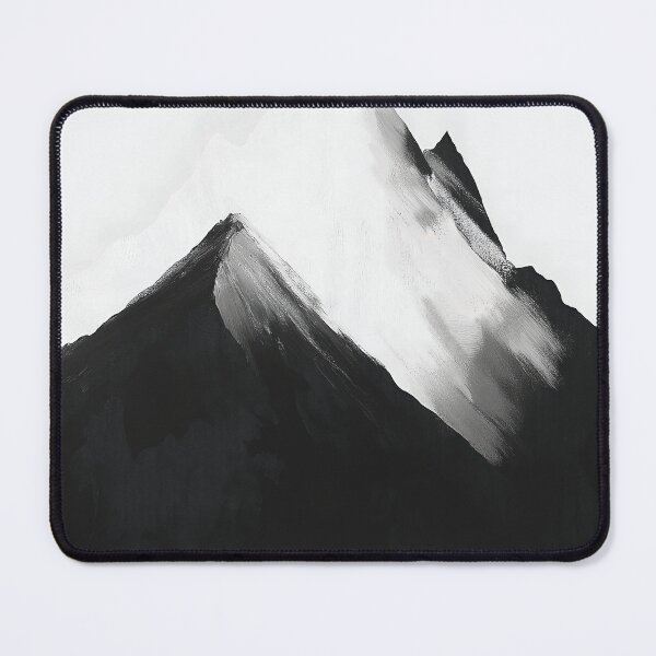 Item preview, Monochrome Abstract Mountain Peak designed and sold by Nytheris.