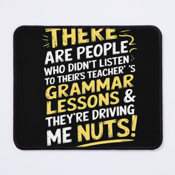Item preview, English Grammar Teacher Sarcastic There Their They're  designed and sold by NeomiStoreSS.