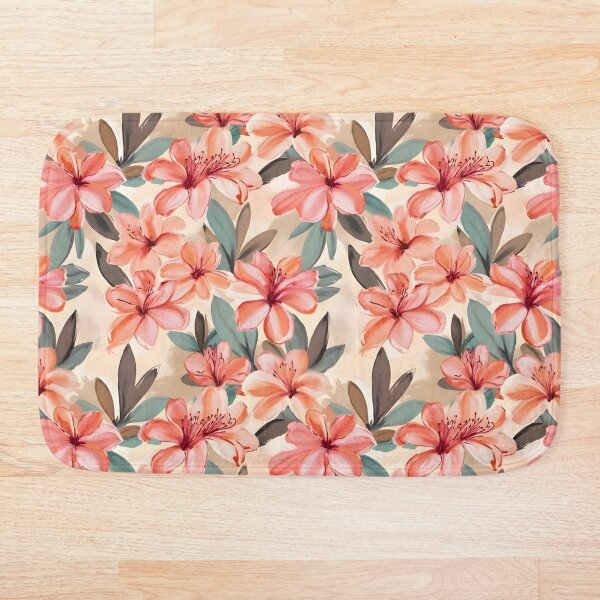 Item preview, Flores de melocotón suaves designed and sold by Dream Garden.