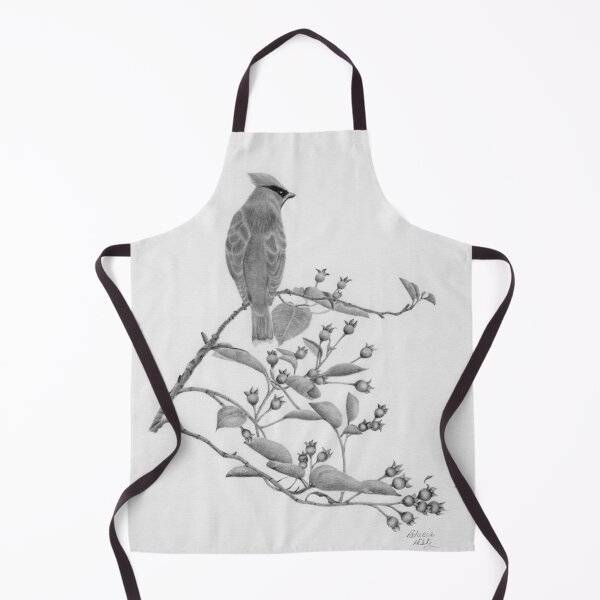 Item preview, Bird Perched on Berry Bushes designed and sold by PatriciaHiltz.