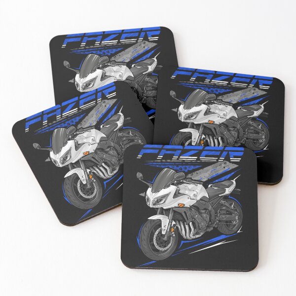 Item preview, Yamaha FZ1 Fazer 2010 (Bluish White Cocktail) for Motorcycle Riders designed and sold by MotoApparelHub.