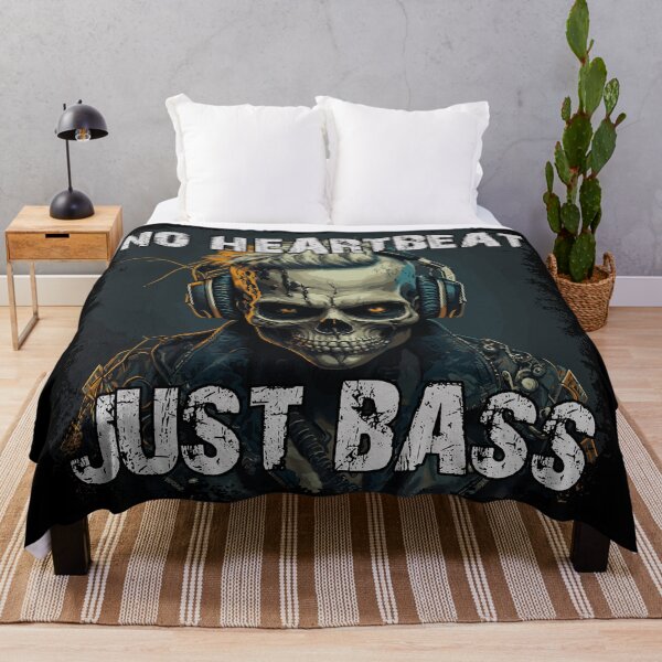 Item preview, No Heartbeat, Just Bass – Zombie Music Design designed and sold by drizzd.
