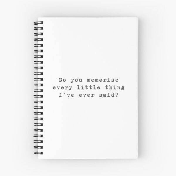 Item preview, "Do you memorise every little thing I’ve ever said?" - The Summer I Turned Pretty Quote designed and sold by dasmidesigns.