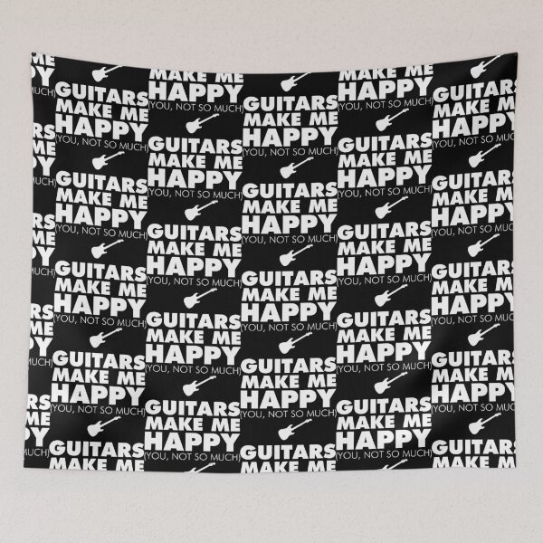 Item preview, Guitars Make Me Happy You, Not So Much designed and sold by mebyme.