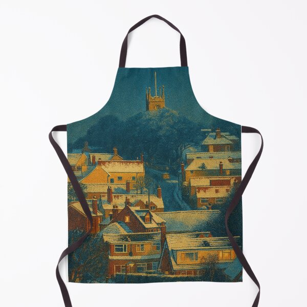Item preview, Snow on the village rooftops. designed and sold by Paul Rowland.