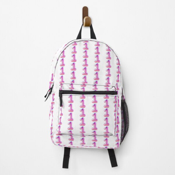 Item preview, Shimmering pastel number one stands against a transparent background designed and sold by MiraCleAI.
