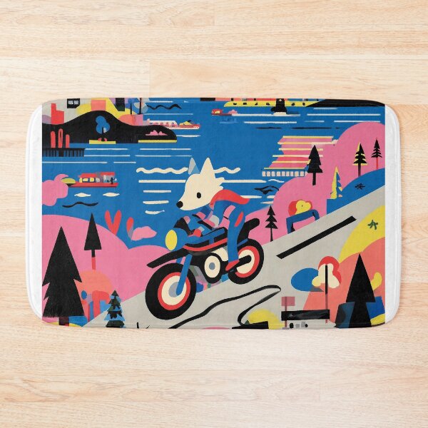 Item preview, BIKER WOLF TRAVELS .2 designed and sold by lautir.