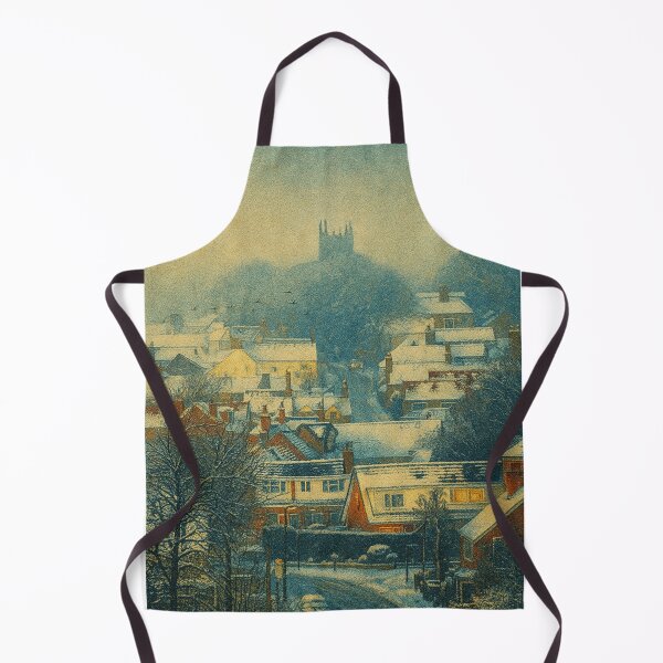 Item preview, Snow on the village rooftops. designed and sold by Paul Rowland.