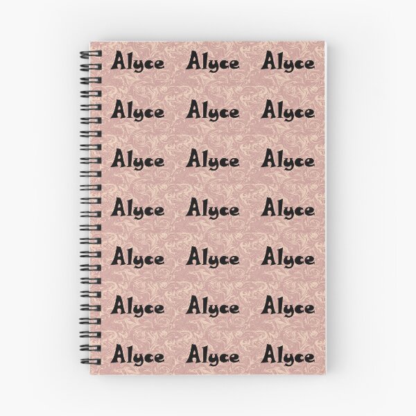 Item preview, Alyce Name Design - Cute Font, Minimalist, with Black Lettering :) designed and sold by Myriel-Myriel.