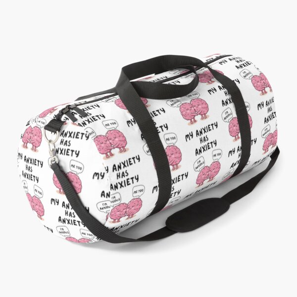 Item preview, “My Anxiety Has Anxiety” – Cute Brain Humor Sticker and More designed and sold by LA Art.