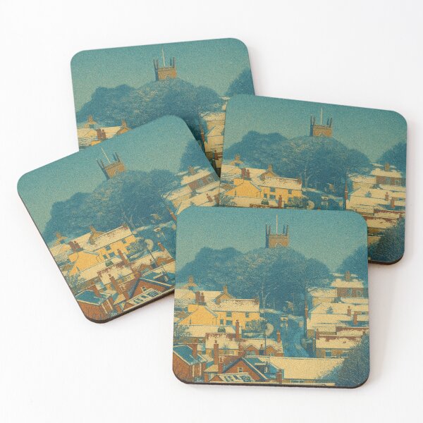 Item preview, Snow on the village rooftops. designed and sold by Paul Rowland.