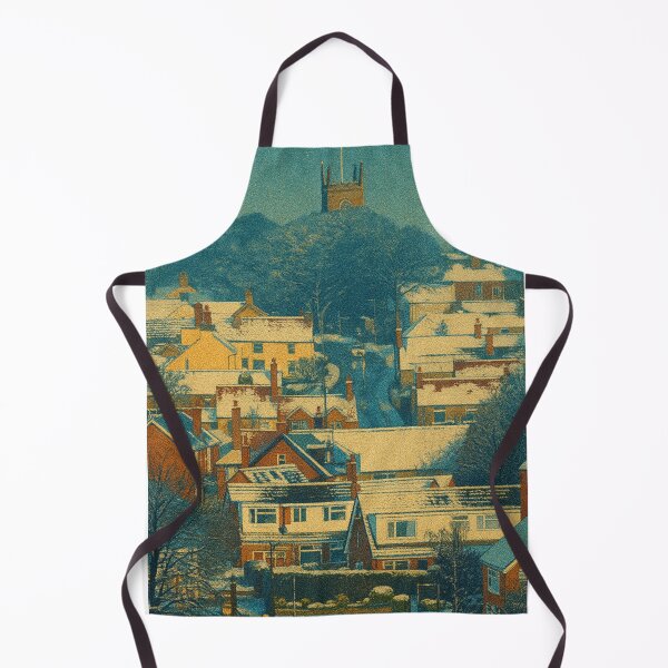 Item preview, Snow on the village rooftops. designed and sold by Paul Rowland.