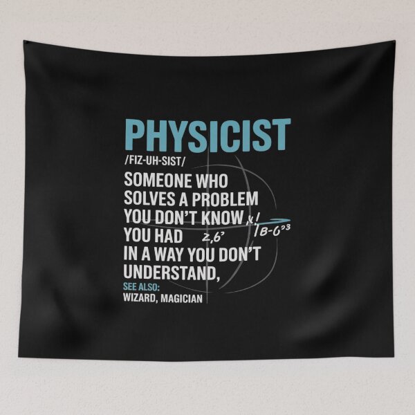 Item preview, Noun Physicist Definition Scientist Physics  designed and sold by NeomiStoreSS.