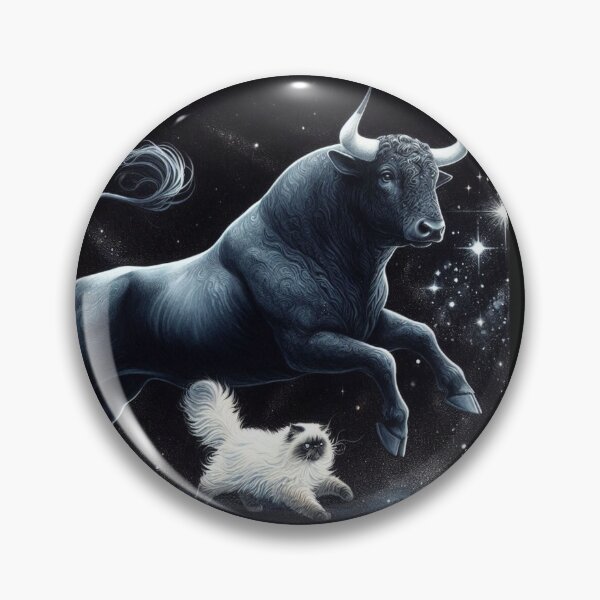 Item preview, Bull and himalayan cat running  designed and sold by Dogandesighn.