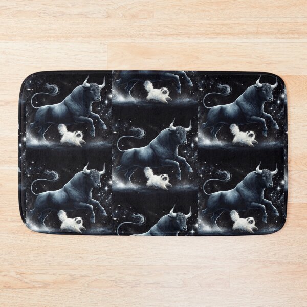 Item preview, Bull and himalayan cat running  designed and sold by Dogandesighn.