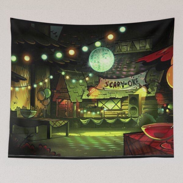 Item preview, Spooky Forest Halloween Camp Night designed and sold by Oniyasha.