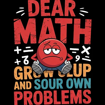 Artwork thumbnail, Saying Math Math Teacher Nerd Humor Science School by NeomiStoreSS