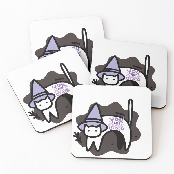 Item preview, Cute Witch Cat Inspirational Design designed and sold by KKCreationz.