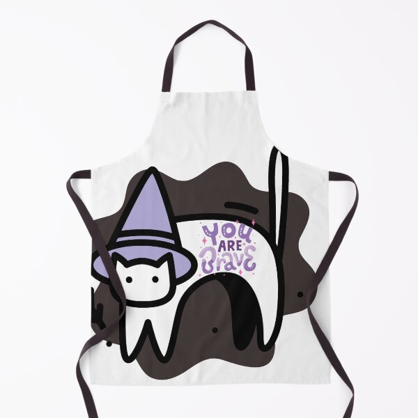 Item preview, Cute Witch Cat Inspirational Design designed and sold by KKCreationz.
