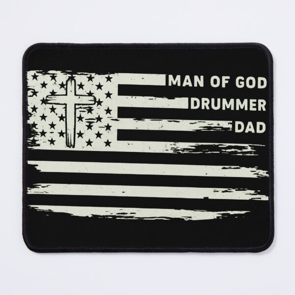 Item preview, man of god drummer dad designed and sold by musicianteez.