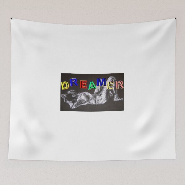 Item preview, DREAMER lies on his back, dreaming... designed and sold by ZoffArt-Shop.