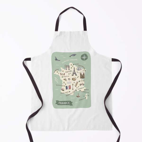 Item preview, Map of France - Green designed and sold by Those Pencil Shavings.