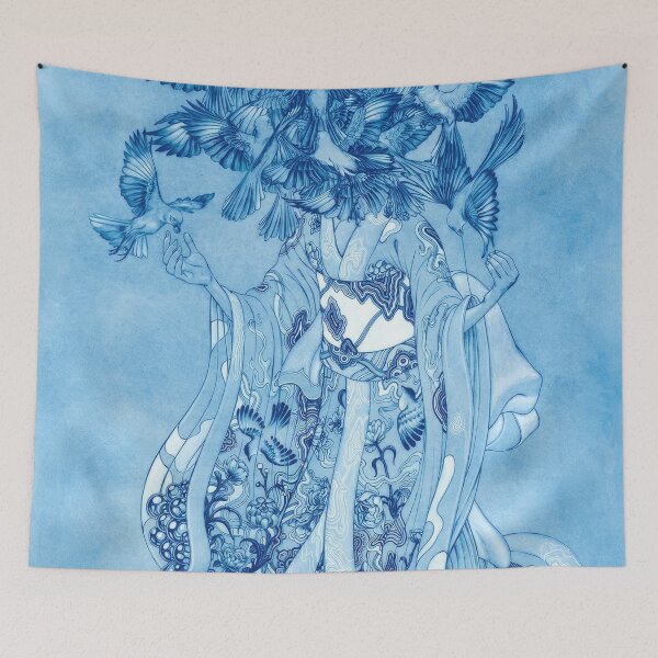 Aperçu de l'œuvre James Jean créée et vendue par MARIAMOMO.