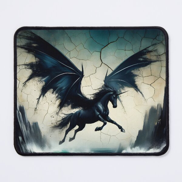 Item preview, Black Alicorn, Ai Generated Art designed and sold by ACC .