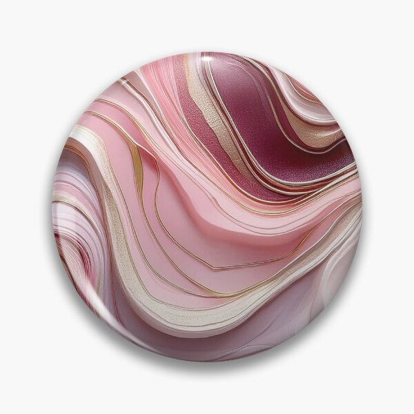 Item preview, Pink and Gold Waves - Abstract Marble designed and sold by RockitBaby.